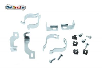 Klemmschellen Set Kanzel passend für MZ ETZ 250, 251, Kanuni
