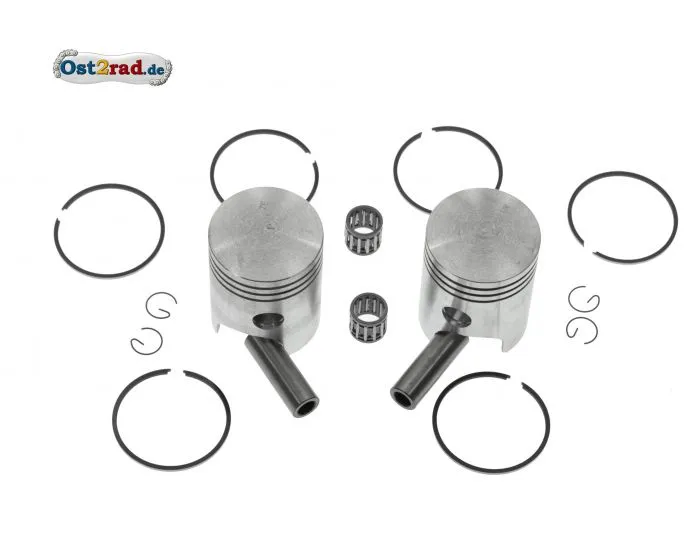 Kolbenset inkl. Nadellager JAWA 638, 639, 640 Größe 58,00mm