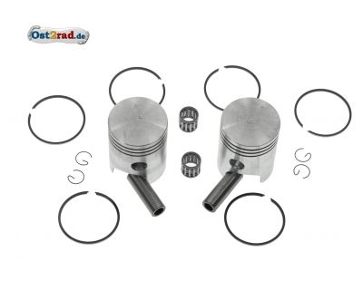 Kolbenset inkl. Nadellager JAWA 638, 639, 640 Größe 58,25mm