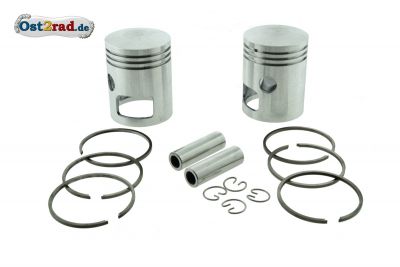 Jeu de pistons D 59,50 Jawa 354 360 634