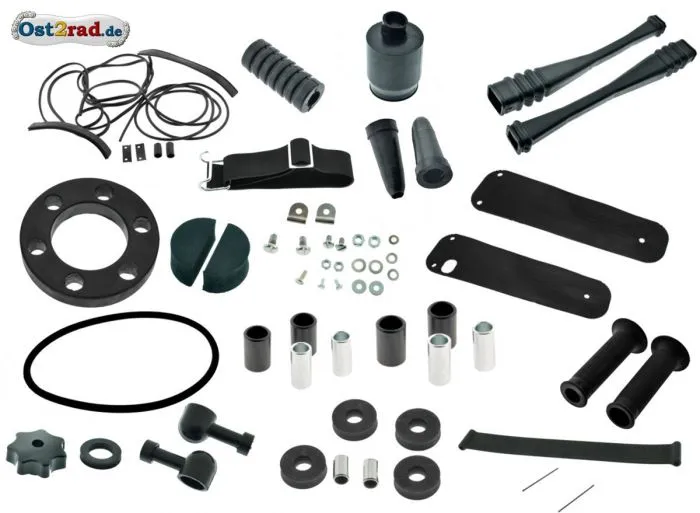 Komplett SET Gummiteile für Simson Schwalbe KR51-2