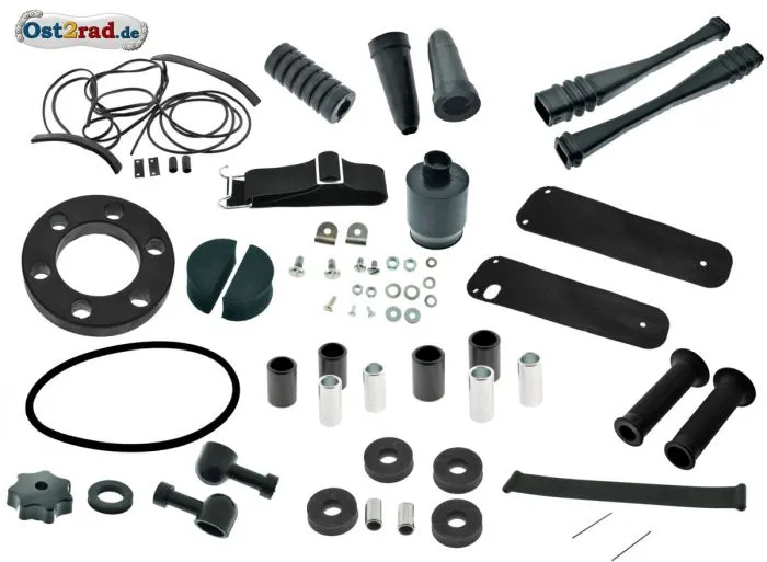 Komplett SET Gummiteile für Simson Schwalbe KR51/1