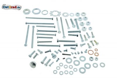 Jeu complet vis moteur JAWA 350 354 84 pièces