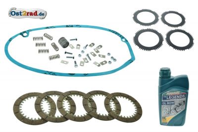 Repair set clutch MZ, ES250, ETS250, TS250, completely