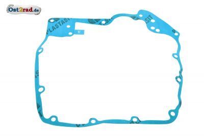 Kupplungsdeckeldichtung MuZ RT, SM, SX Kokillenguss Plastasit blau