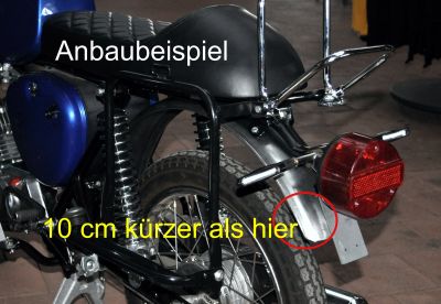 Racing-Schutzblech KLEIN, hinten für Simson S50 S51 von MZ - ETZ