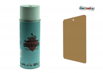 Spraydose, Decklack SIMSON SR2 SR2E Leifalit 400ml, Olivbraun/Beige