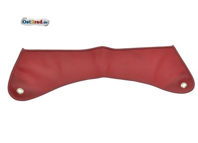 Bavette rouge de pare-brise side-car Superelastik