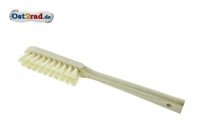 Brosse de nettoyage pour moulures avec manche en bois Moto Cyclomoteur 2,5x12,5cm