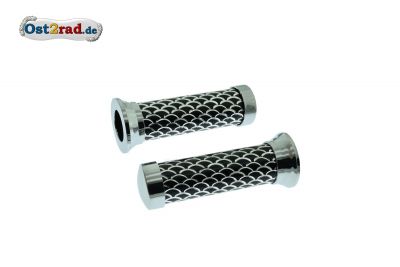 Grips black-chrome SIMSON, MZ