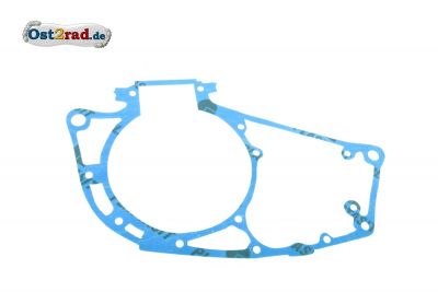 Joint carter central moteur MZ RT, ES, ETS, TS 125, 150 Plastasit bleu