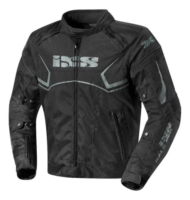 Motorradjacke IXS Activo schwarz Herren