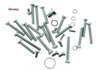 Kit de vis fendues pour moteur Simson S50
