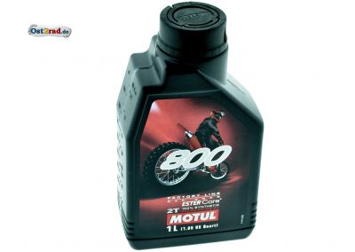 Motul 800 vollsynthetisches 2-takt Öl mit Ester, 1 Liter