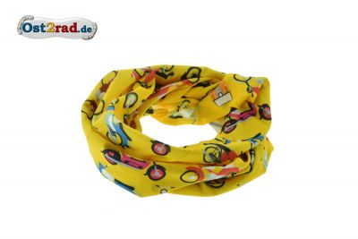 Foulard multifonctionnel, écharpe tubulaire SIMSON  JAUNE