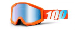 MX Brille Crossbrille orange verspiegelt