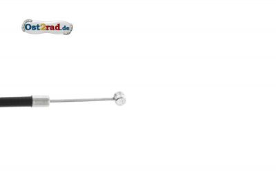 Câble accélérateur noir MZ ETS125 150 250 ,cocotte double ,cintre plat