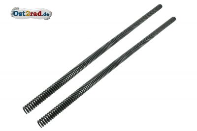 Paire de ressorts de compression de fourche télescopique RENFORCÉS 32mm pour MZ TS 125 150 250, extrémités rectifiées