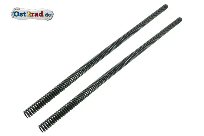 PAAR Druckfeder Telegabel VERSTÄRKT 32mm für MZ TS 125 150 250, Enden geschliffen