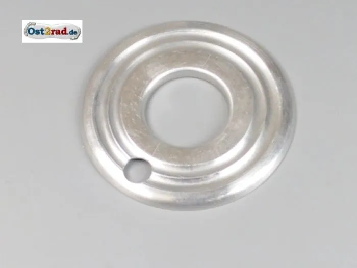 Deckel Radnabe Alu Jawa PAV Anhänger mit Loch