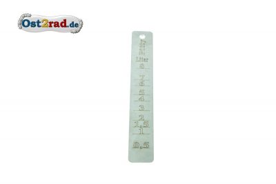 Jauge niveau essence 8 litres IWL Pitty