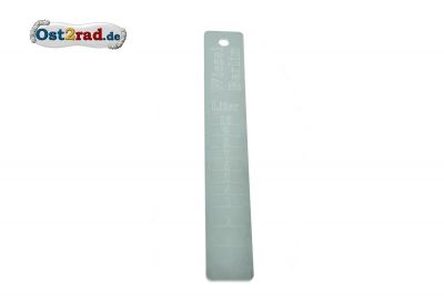 Jauge niveau essence 10 litres IWL SR56 SR59 TR150