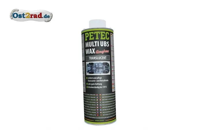 Petec Multi UBS Wax Saugdose translucent 1000ml