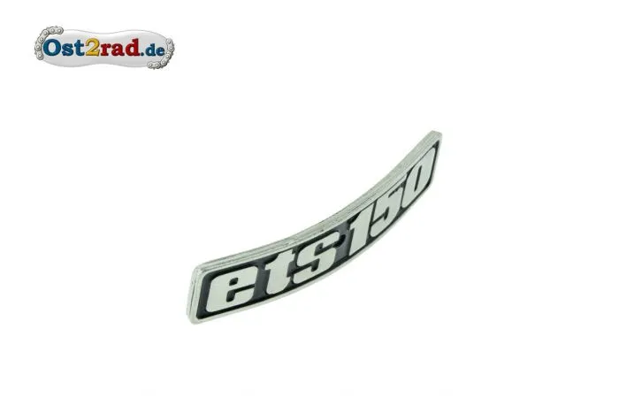 Abzeichen Plakette Kotflügel ETS 150 gebogen Metall Abzeichen Plakette Kotflügel ETS 150 gebogen Metall