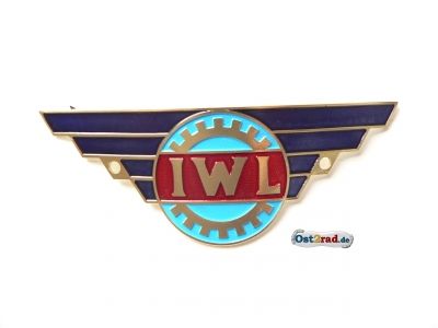Plakette IWL gewölbt