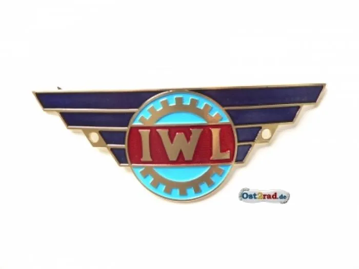 Plakette IWL gewölbt