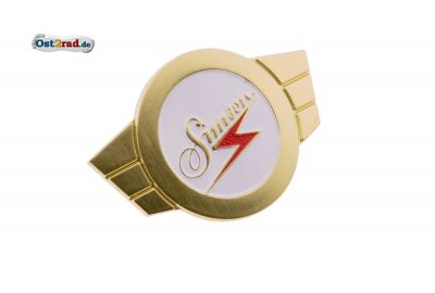 Plakette Lenkerschale SIMSON Vogelserie GOLD