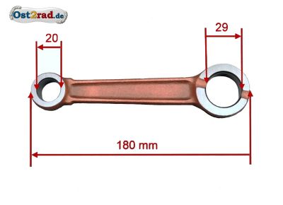 Pleuelsatz Kurbelwelle Kolbenbolzen 16mm mit Nadellager JAWA CZ 350