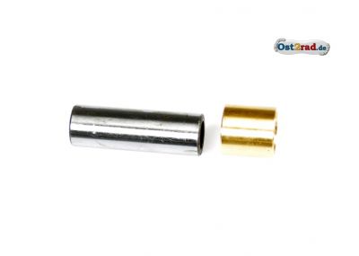 Axe de piston D16mm avec bague bronze JAWA  type 354 360 634