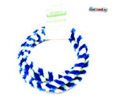 Nabenputzring Set Radnabe Vorderrad Hinterrad blau - neon