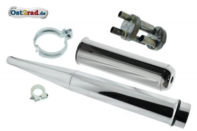 Auspuff RACING für Simson  S50 S51 SR50 KR51/2, verbessert 28mm