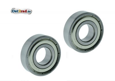 Ball bearing pair wheel MZ BK350 6204 ZZ