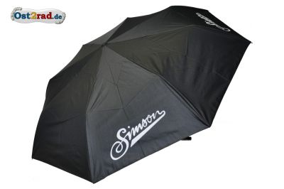 Regenschirm Simson schwarz 98cm