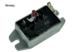 Laderegler, Regler mit Rückstromdiode 6V IWL Berliner Roller Troll Wiesel