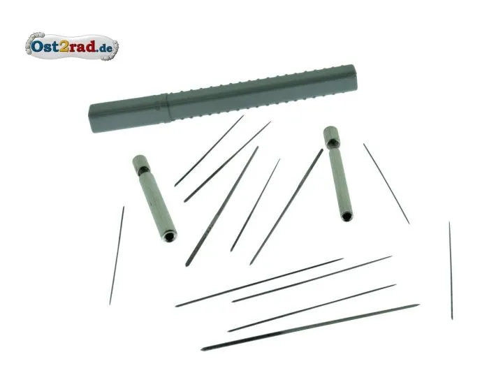 Düsenreibahlenset 12-teilig, 0,6 - 1,9mm