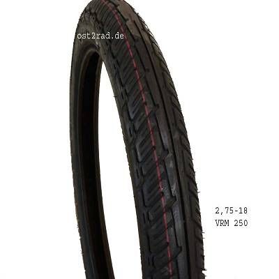 Pneu Vee Rubber VRM 250 2,75-18 pour MZ