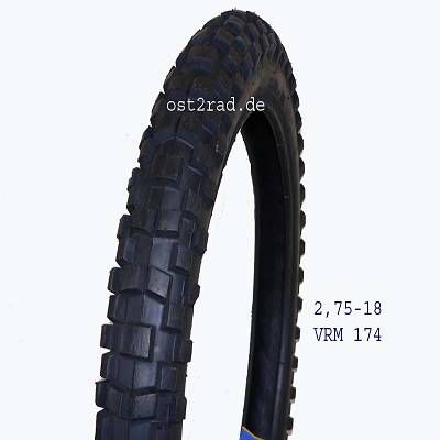 Pneu Vee Rubber 2,75-18 VRM174 Cross