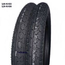 Set tyres ES250 street 16"