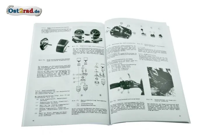 Reparaturhandbuch passend für MZ ETZ250
