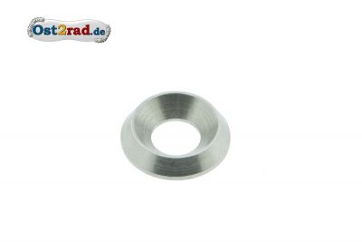 Rondell cuvette pleine M5 laiton nickelé