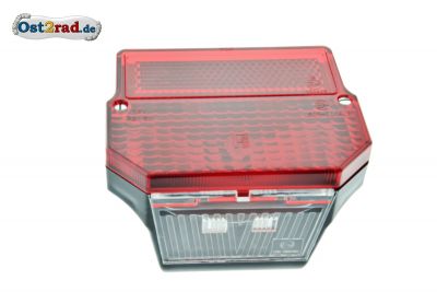 Feu arrière rectangulaire ETZ S53 SR50 avec homologation variante large