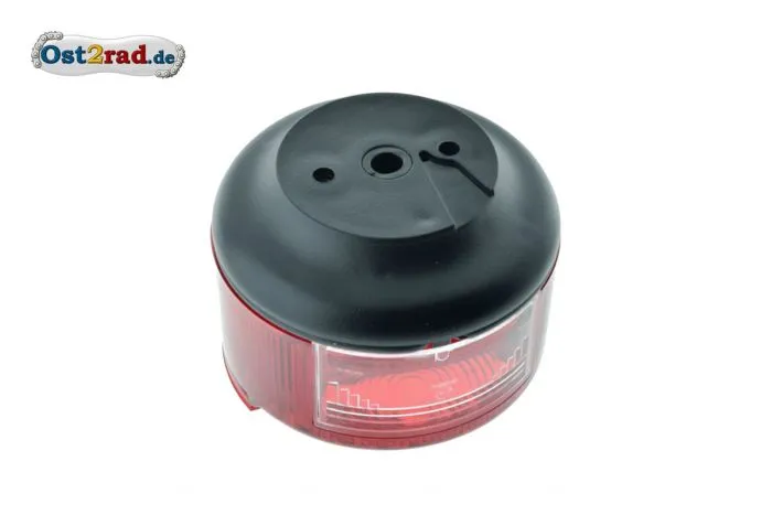 Rücklicht rund komplett passend für Simson S50 S51 SR50 KR51 mit E-Prüfzeichen