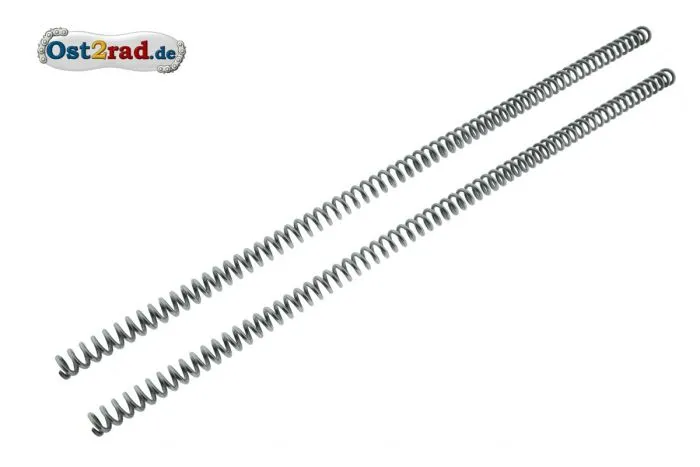 PAAR Druckfeder Telegabel 32mm für MZ TS 125 150 250, Enden geschliffen