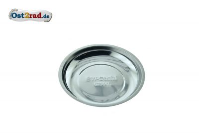 Soucoupe magnétique acier inox