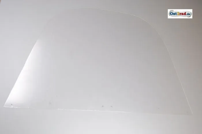 Windschutzscheibe Seitenwagen Superelastik ohne Rahmen