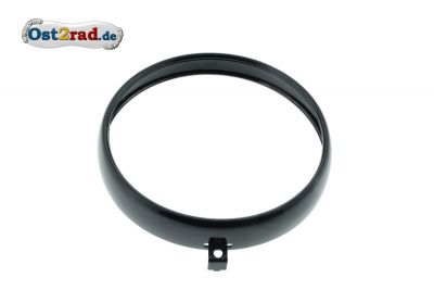 Rim for headlamp, Lamp ring TS, black